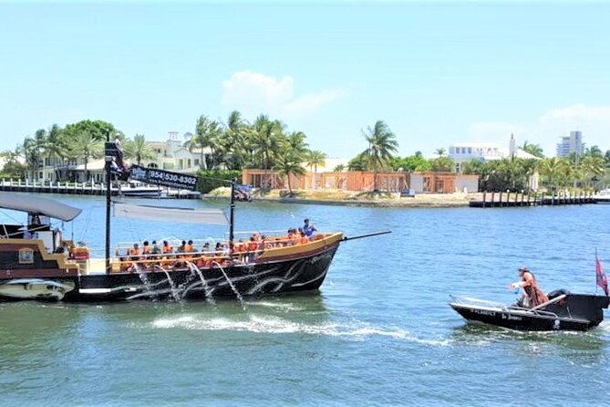 1-Hour Interactive Pirate Cruise (arrive 30 minutes early) - The water-cannon battle is the splashiest part