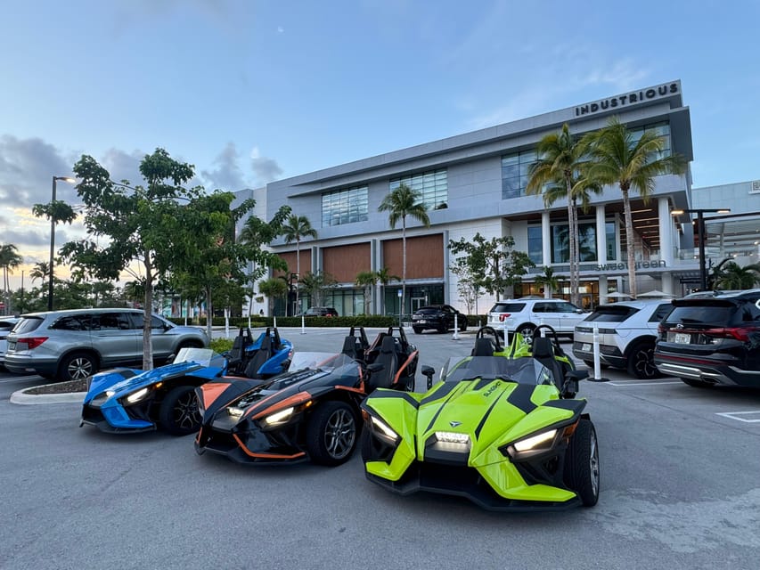 2 Hours Slingshot Rental Miami - We The Best !! - What $135 buys, and what it does not