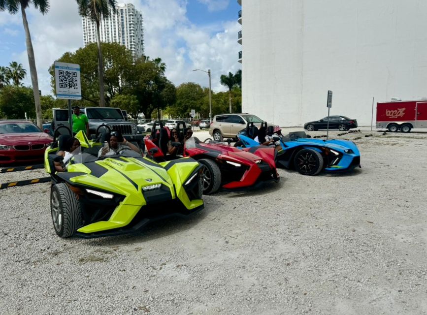 6 Hour Slingshot Rental Miami - Planning a route through Brickell, Wynwood, and beyond