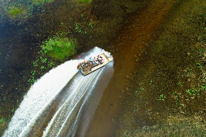 60 min. Everglades Airboat ride & pick-up ,small group +pro guide - At a glance