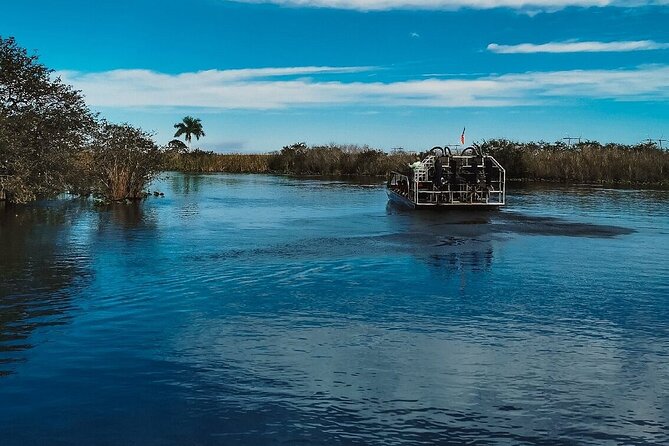 60 min. Everglades Airboat ride & pick-up ,small group +pro guide - The ride from Miami sets the scene