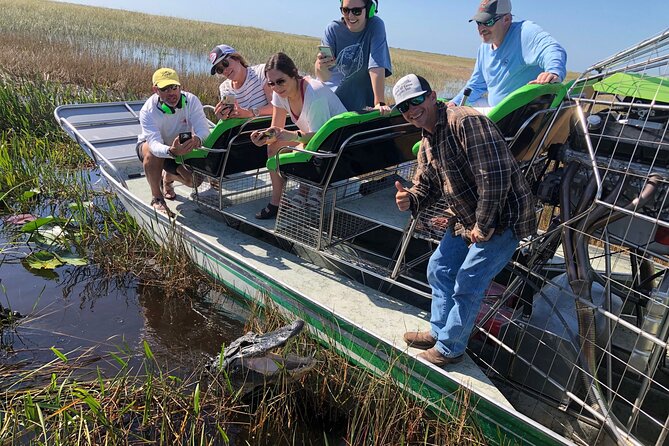 60 Minutes Small Group Everglades Airboat Ride in Miami - A quick route from Miami to wetland country