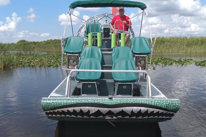 Air Boat Tour of Palm Beach in The Swamp Monster - A private way into the Everglades