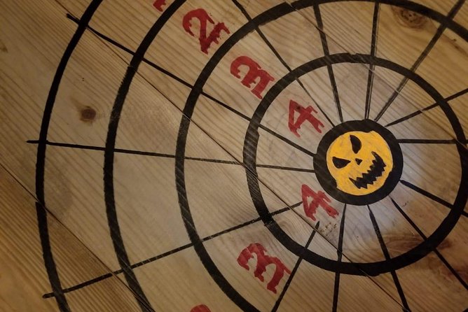 Axe Throwing 60 Min - A downtown location with useful landmarks