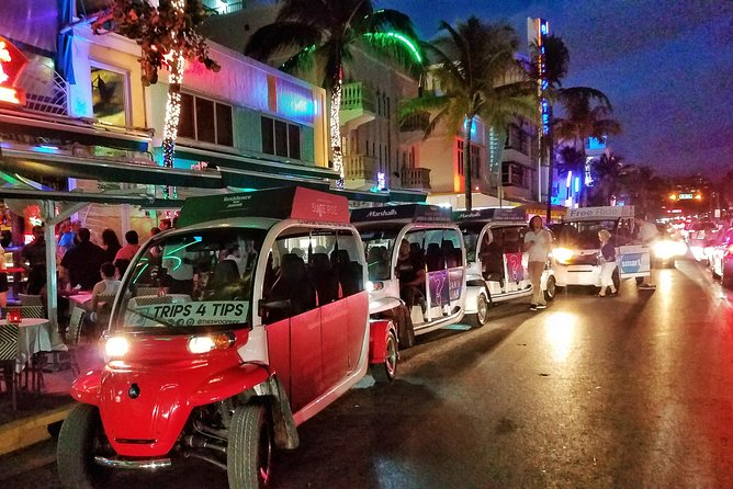 Discover South Beach Golf Cart Tour - Art Deco details from the cart