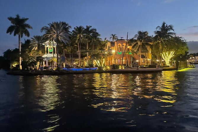 Evening Boat Cruise through Downtown Ft. Lauderdale - The occasional tarpon stop
