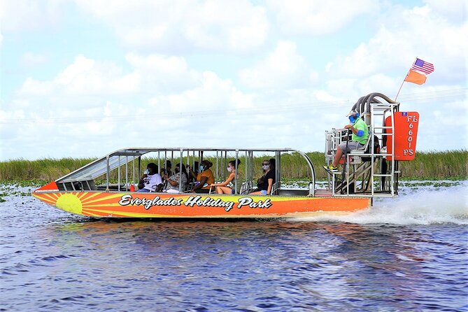 Everglades Holiday Park Airboat Tours & Rides - The airboat ride, from boarding to return