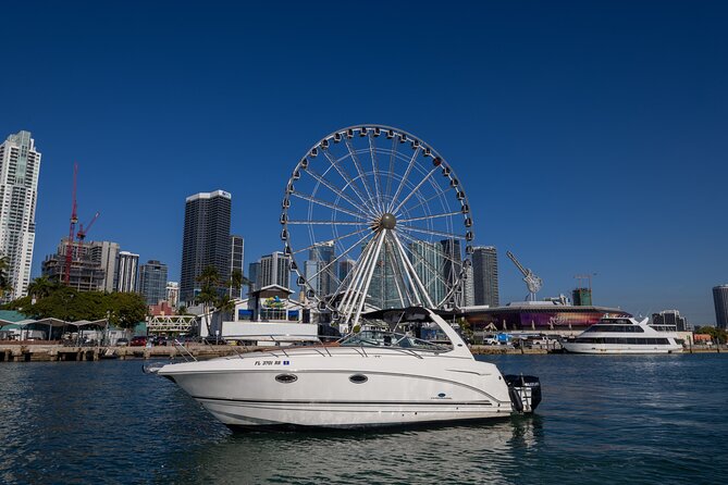 Explore Miami in Style: Private Boat Cruise Tour with Captain - Sunset can be worth timing your outing around