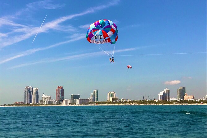 Fly South Beach Via Flysobe Parasail - Shared boat time and the real schedule