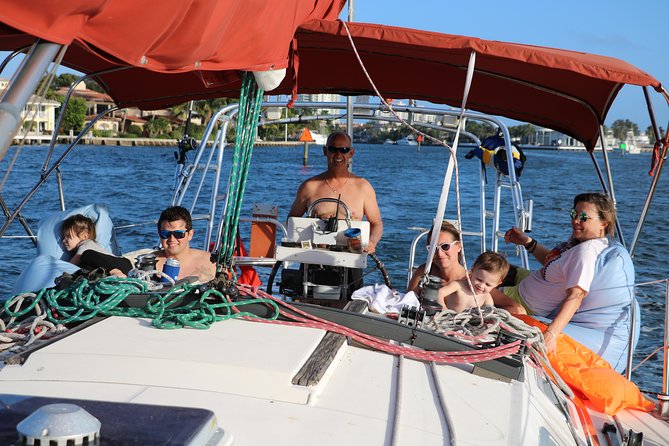 Fort Lauderdale Sailing Charter - From engine to sails in the Atlantic
