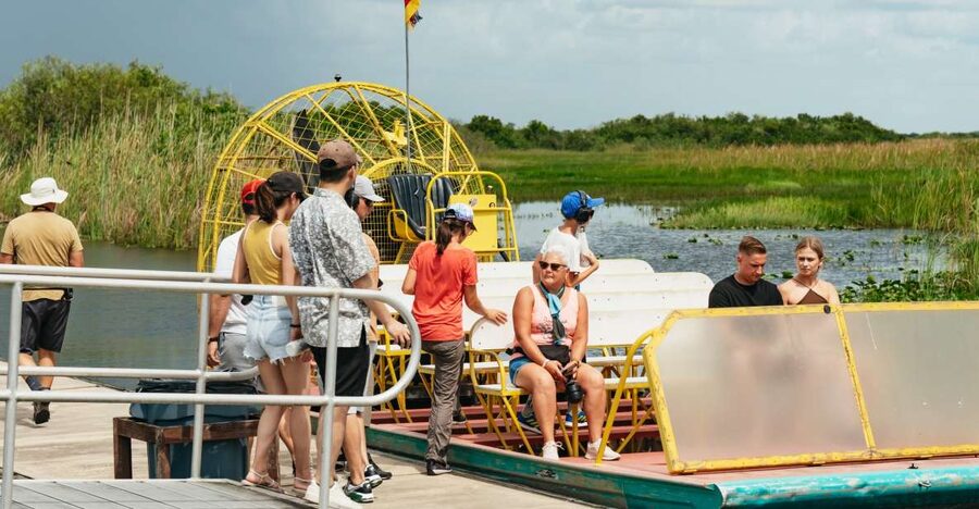 From Miami: Everglades Airboat Ride and Nature Walk - Visit a Miccosukee village