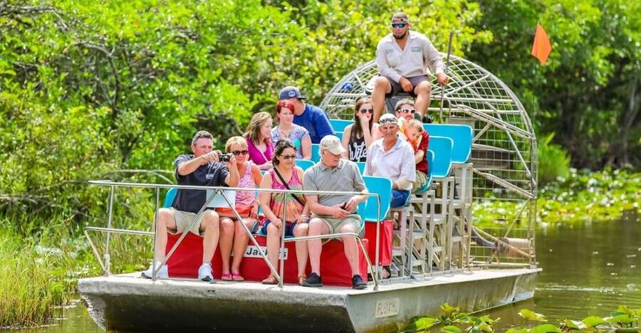 From Miami: Everglades Wildlife Show, Airboat & Bus Transfer - Choose the Everglades visit or the full Miami day