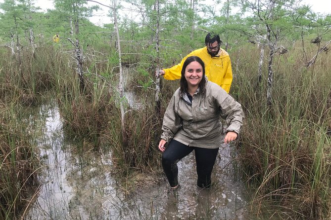 Full-Day Kayak Adventure in the Everglades - Slogging through a cypress dome