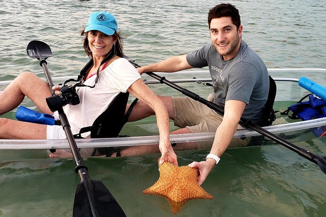 Guided Clear Kayak Eco-Tour of Jupiter - Across the Indian River Lagoon to a sandbar