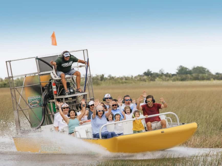 Homestead: Everglades Alligator Farm Entry and Airboat Ride - The farm adds time and variety