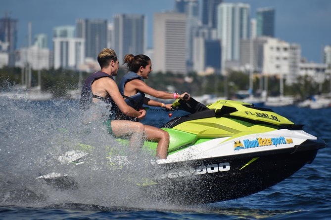 Jet Ski Freeride with Miami Watersports - A Miami skyline ride, with a catch