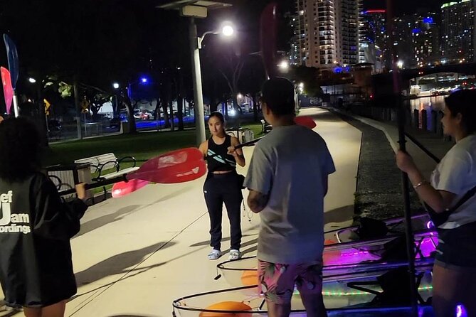 L.E.D. Light Kayak Miami City Lights - Who Will Enjoy This Paddle?