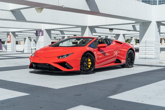 Lamborghini Huracan Spyder - Supercar Driving Experience in Miami - Key points before you book