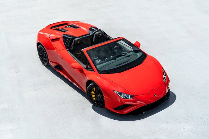 Lamborghini Huracan Spyder - Supercar Driving Experience in Miami - An exotic car, without the long rental