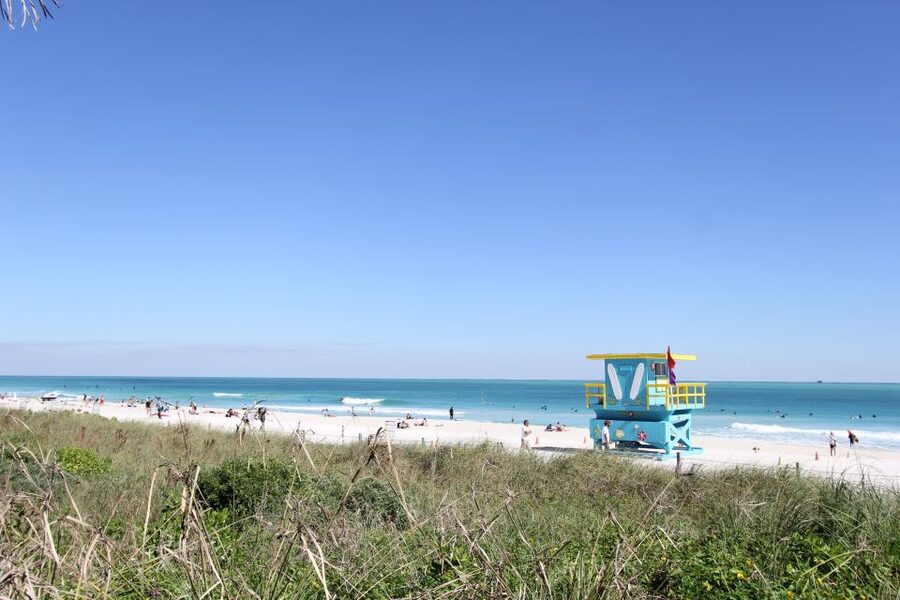 Miami: 2-Hour Art Deco Bike Tour - South of Fifth and the pier at South Pointe
