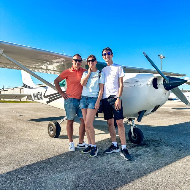 Miami Beach: South Beach Private Airplane Tour with Drinks - The views, and how to get your photos