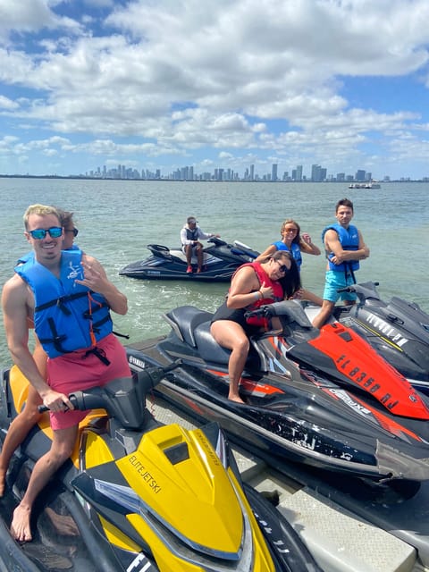 Miami: Biscayne Bay and Miami Beach Guided Jet Ski Adventure - From the meeting spot to Star Island