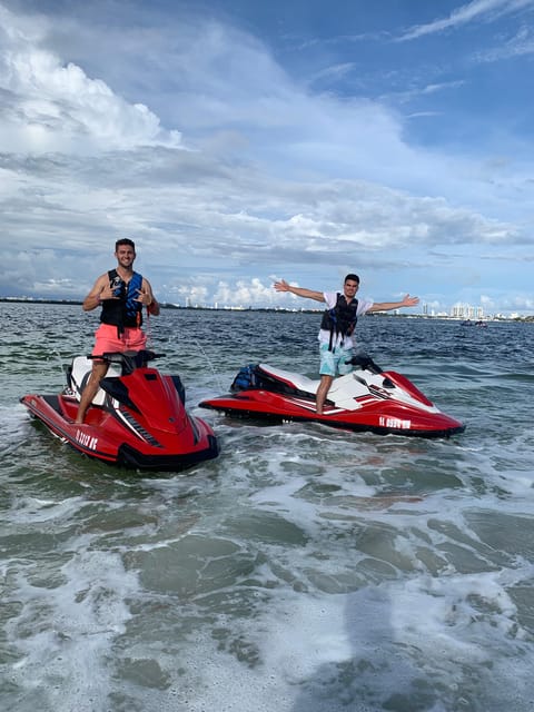 Miami: Biscayne Bay and Miami Beach Guided Jet Ski Adventure - How the timing works