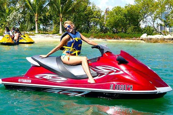 Miami Biscayne Bay Jet Ski Tour - From Key Biscayne onto Biscayne Bay