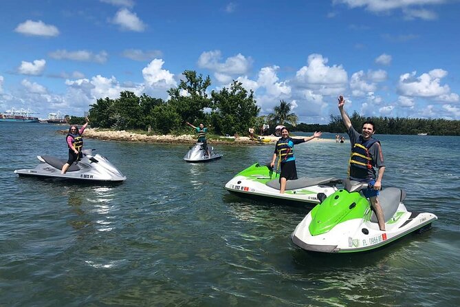 Miami Biscayne Bay Jet Ski Tour - Boating rules and the extra license cost