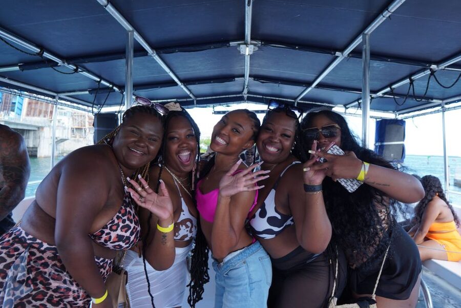 Miami: Boat Party with Live DJ, Unlimited Drinks, and Food - The views are a bonus, with sunset a possibility