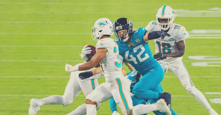 Miami Dolphins NFL Football Game Ticket - Food, drink and the cashless setup