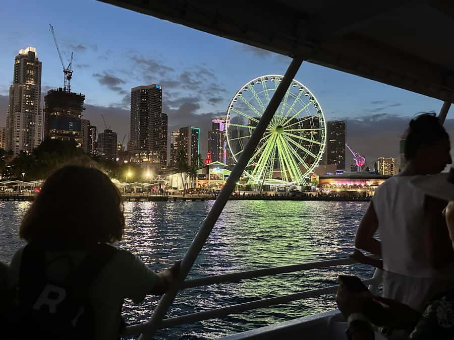 Miami Evening Boat Past Millionaire Homes on Water Taxi - A relaxed ride, not a full guided tour