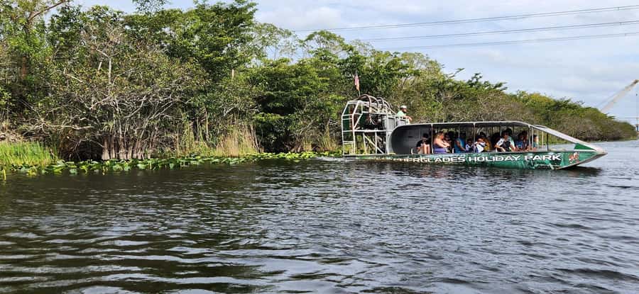 Miami: Everglades Airboat, Gator Encounter & Bus Transfer - The alligator show and its ethical context