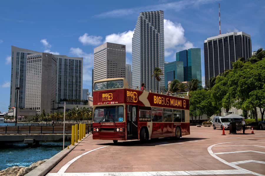Miami: Everglades Experience, Bay Cruise & Open-Top Bus Tour - Biscayne Bay and Millionaire’s Row