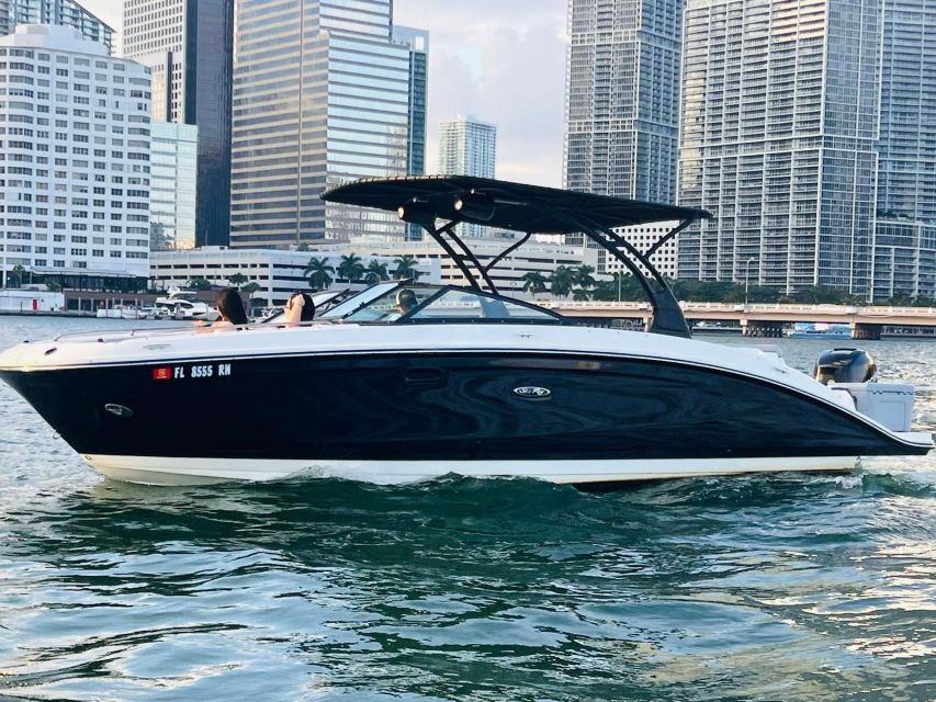Miami: Guided Boat Tour with Champagne - Bring your own food, but mind the rules