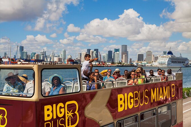 Miami: Hop-on Hop-off Tour + Cruise & Free 1-Hour Bike Rental - Who should book this Miami bus tour?