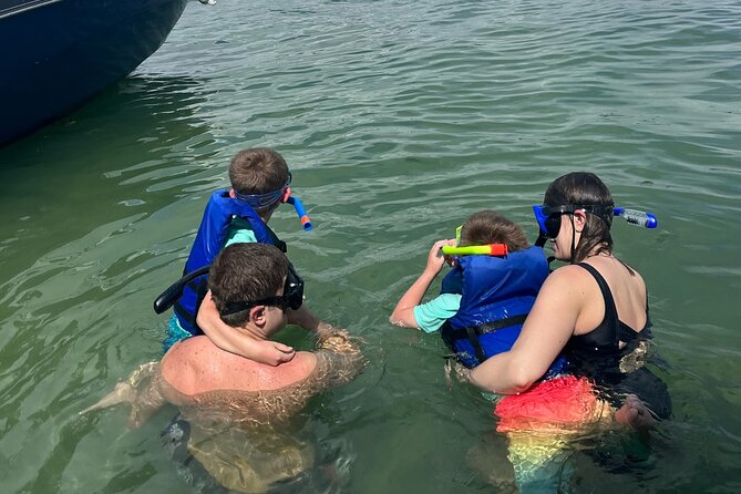 Miami Island Adventure: Boat Rental to Raccoon Island - Swimming, snorkeling, and time at Haulover Sandbar