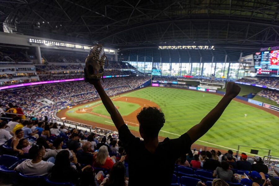 Miami Marlins Baseball Game Ticket at LoanDepot Park - Three hours in the stands