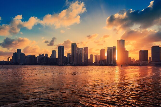 Miami Millionaires Sightseeing Cruise - PortMiami, yachts, and the downtown skyline