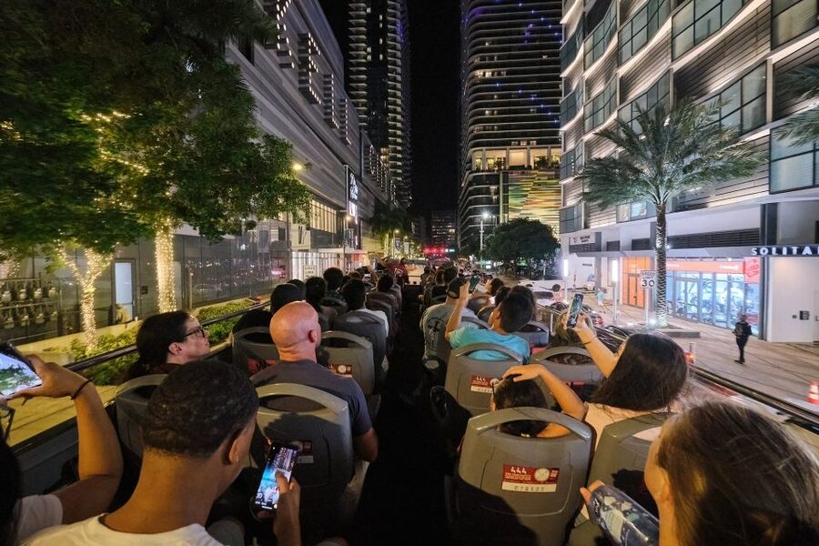 Miami: Open-top Bus Sightseeing Night Tour with Live Guide - Should you book this Miami night tour?