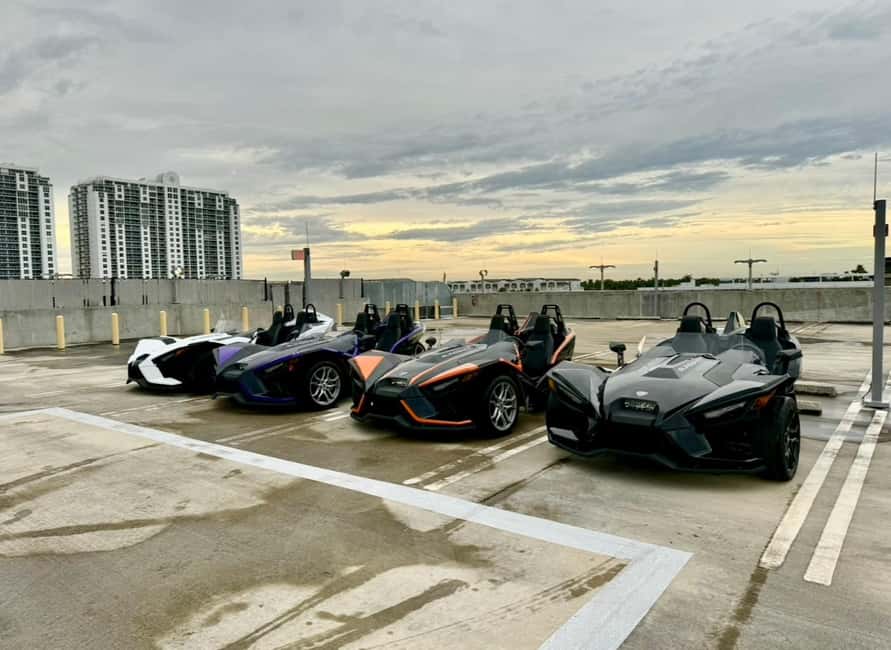 Miami: Polaris Slingshot Rental - Who will enjoy this most?