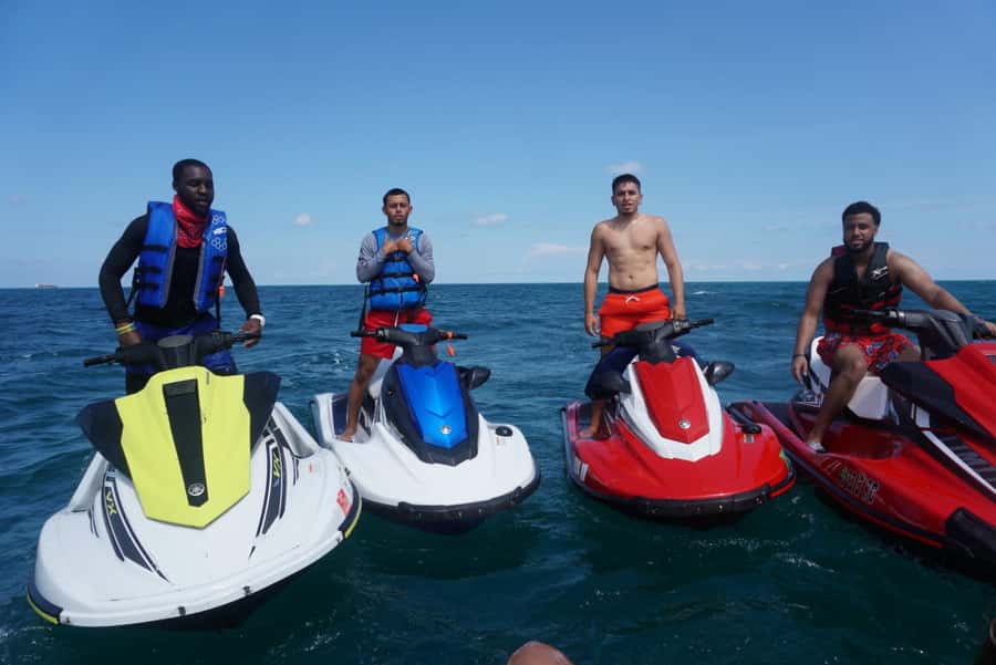 Miami: Self-drive Jetski Adventure - Miami’s skyline from Biscayne Bay