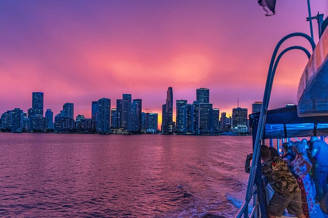 Miami Sunset and City Lights Cocktail Cruise - Bayside is the starting point
