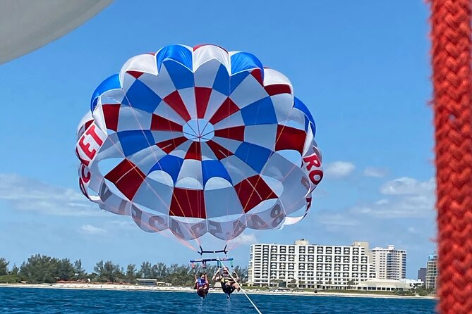 Ocean Parasailing Adventure In Fort Lauderdale, FL - Fort Lauderdale Beach from 400 feet up