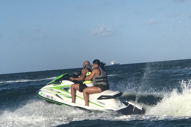 Oceanfront Jet Ski Rental Pompano Beach Florida Lighthouse View - Who will enjoy this ride most