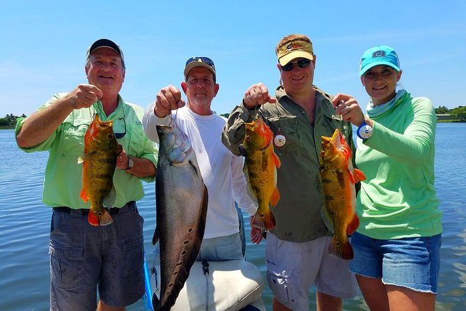 Peacock Bass Fishing Trips near Boca Raton - Lake Ida, not a sightseeing cruise