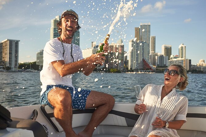 Private Boat Ride in Miami with Experienced Captain and Champagne - The sandbar option is a different kind of outing