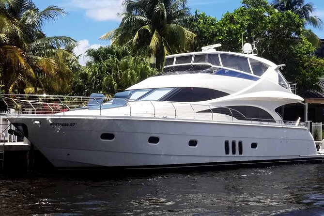 Private Yacht Cruise through Fort Lauderdale - Key points