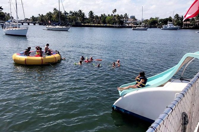 Sail & Splash Excursion in Ft. Lauderdale - A good fit for families, with room to opt out