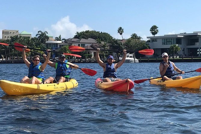 Seven Isles of Fort Lauderdale Kayak Tour - Mansions, yachts and subtropical plants